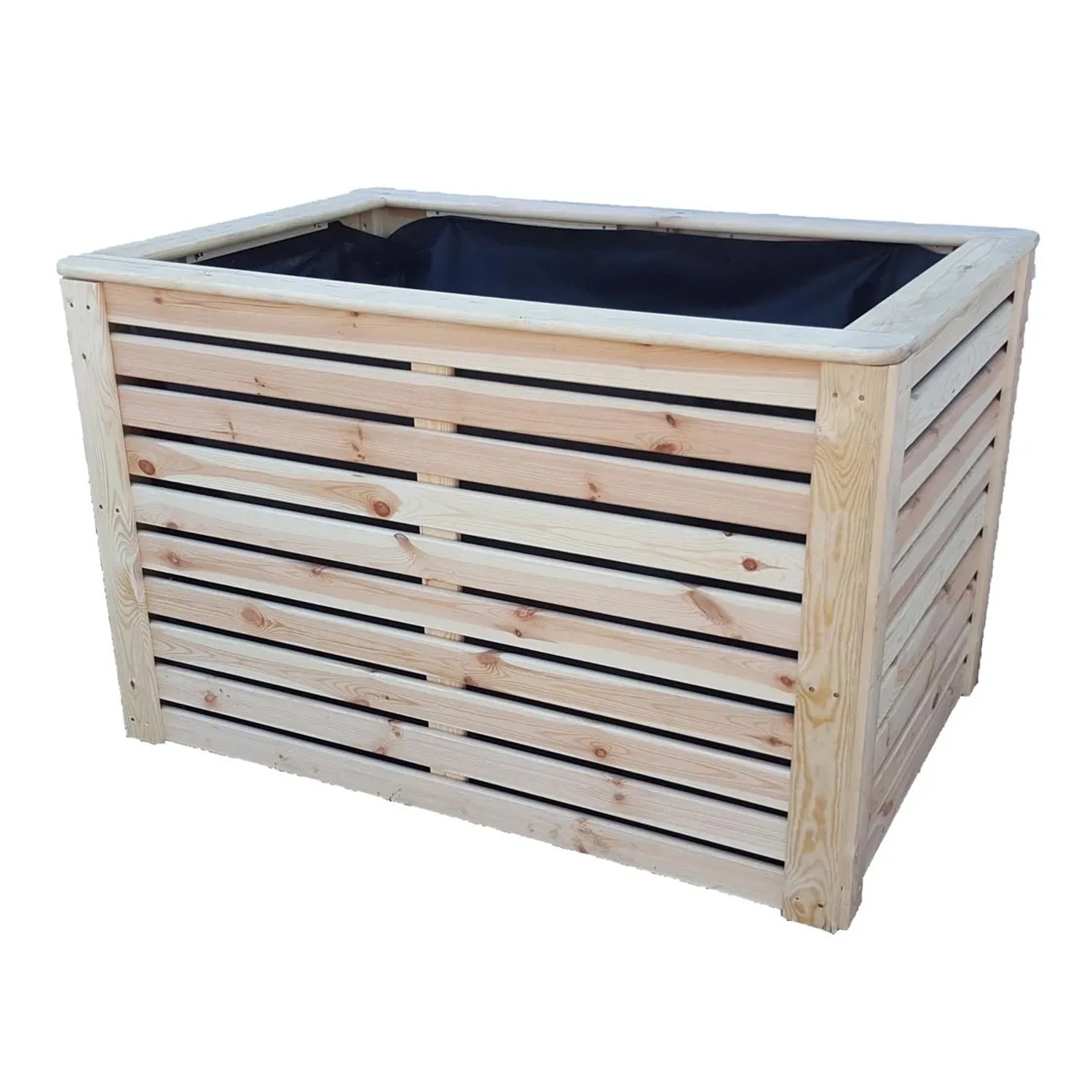 Promadino Hochbeet Katrin Kiefer Natur (LxBxH) 49 cm x 33,5 cm x 35,5 cm