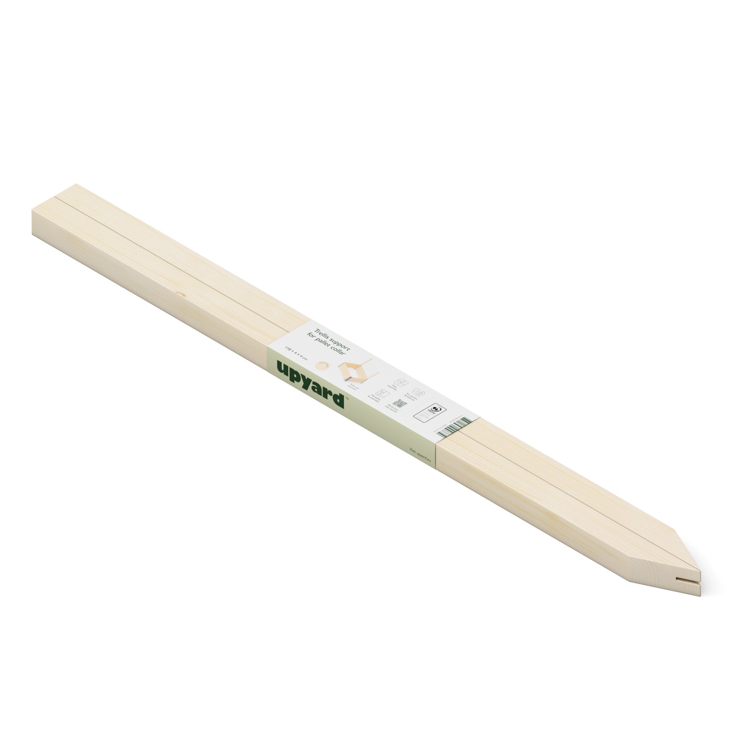 Upyard Holzpfosten für Rankgitter 118 cm x 4,1 cm Natur günstig online kaufen