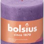 Bolsius Rustik-Kerze Shine, 100/100 mm, in Blühendes Veilchen. Stumpenkerze für gemütliche Stunden.