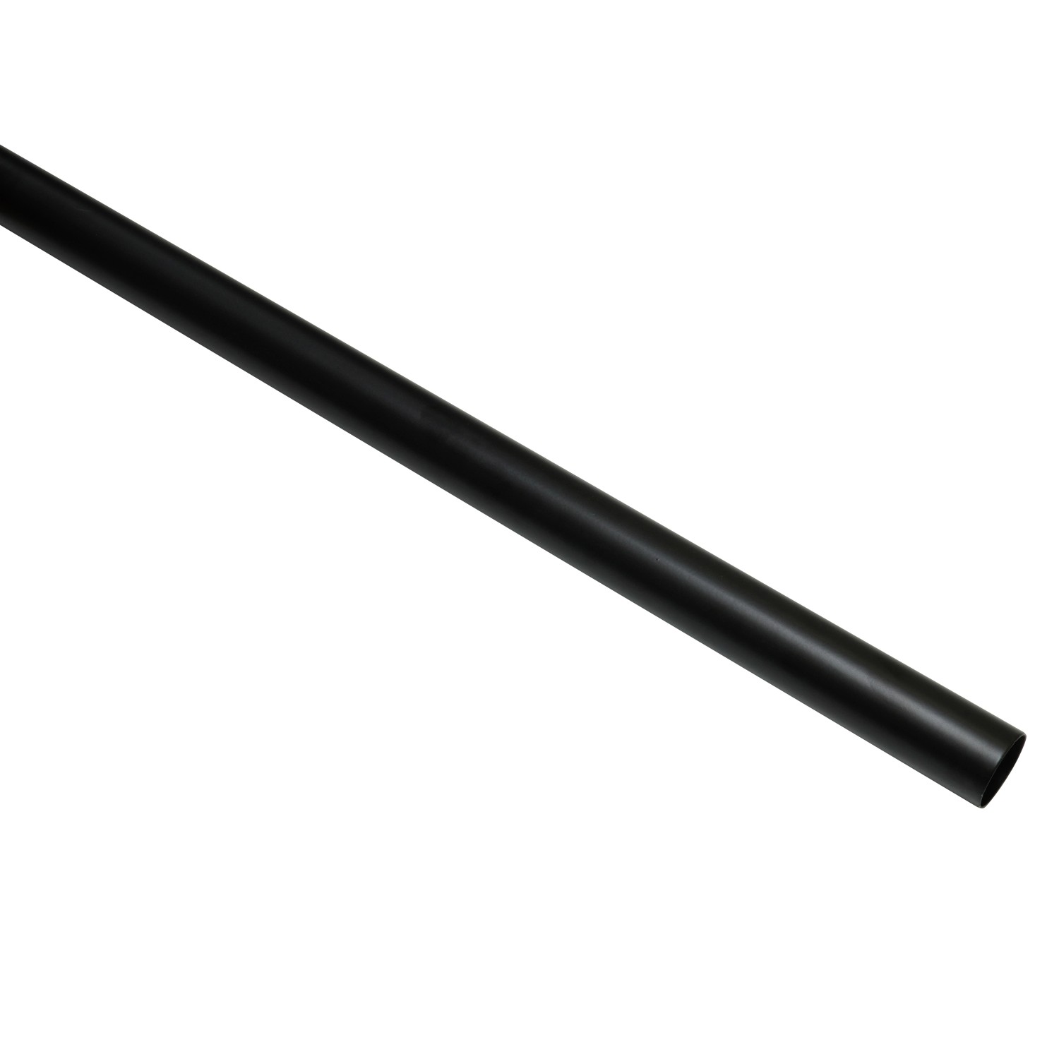 Gardinia Gardinenstange Denver Ø 25 mm 240 cm Schwarz Matt günstig online kaufen