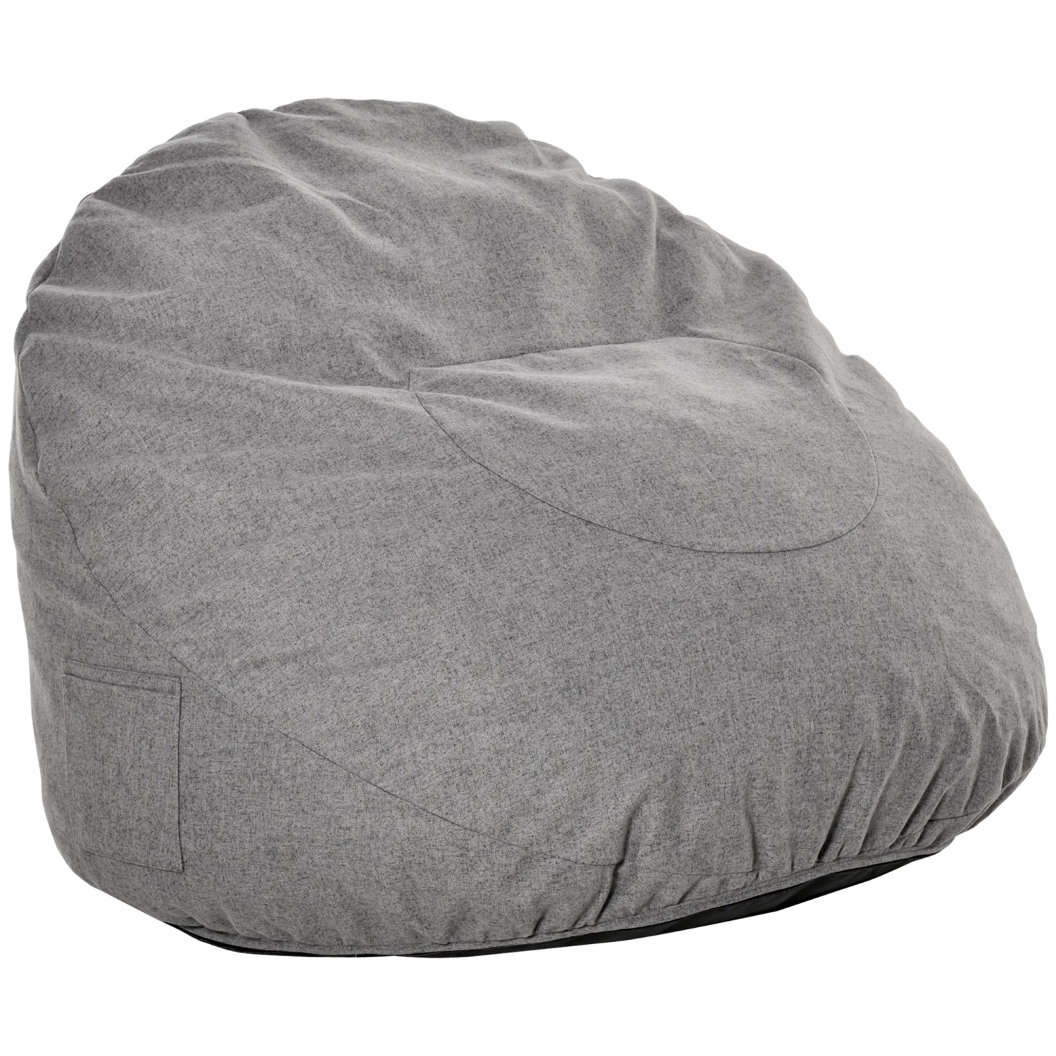 HOMCOM Sitzsack Aufblasbares Sofa mit 2 Seitentaschen