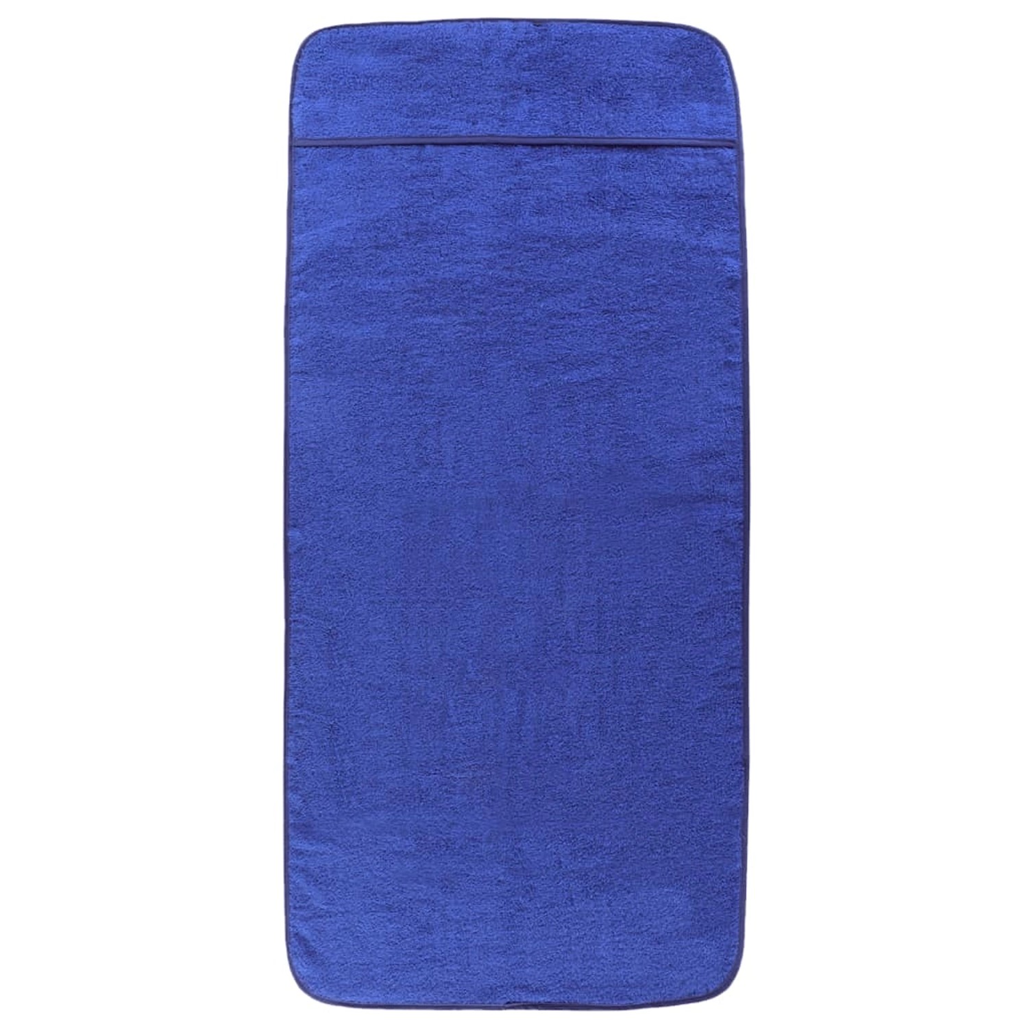 vidaXL Strandtücher 2 Stk Königsblau 60x135 cm Stoff 400 g/m² 362677