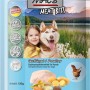 Mac's Meat Bits Geflügel, 120g Hunde-Belohnungssnacks mit Huhn und Gemüse.