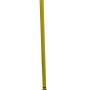 Steuber Krallenbesen, 65 cm, grün-gelb, mit Teleskopstiel für die Reinigung von Gehwegen.