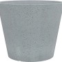 Scheurich C-Cone Pflanzgefäß, Ø 39 cm, Stony Grey, Beton-Optik für Garten und Balkon.