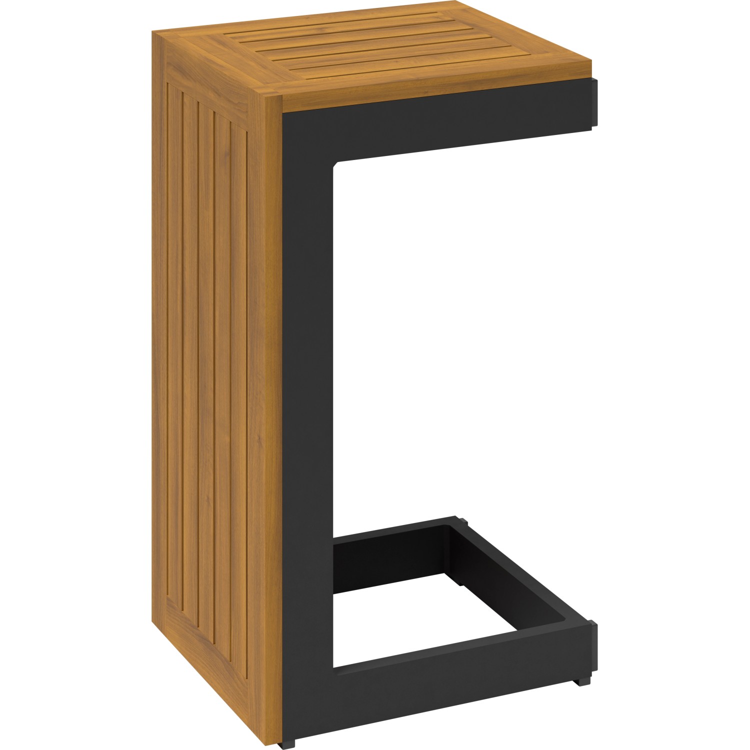 LoungeSet Lipson 3teilig aus Akazienholz und Aluminium Grau kaufen