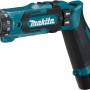 Makita Akkuschrauber DF012DSE mit Akku und Koffer, blau/schwarz.