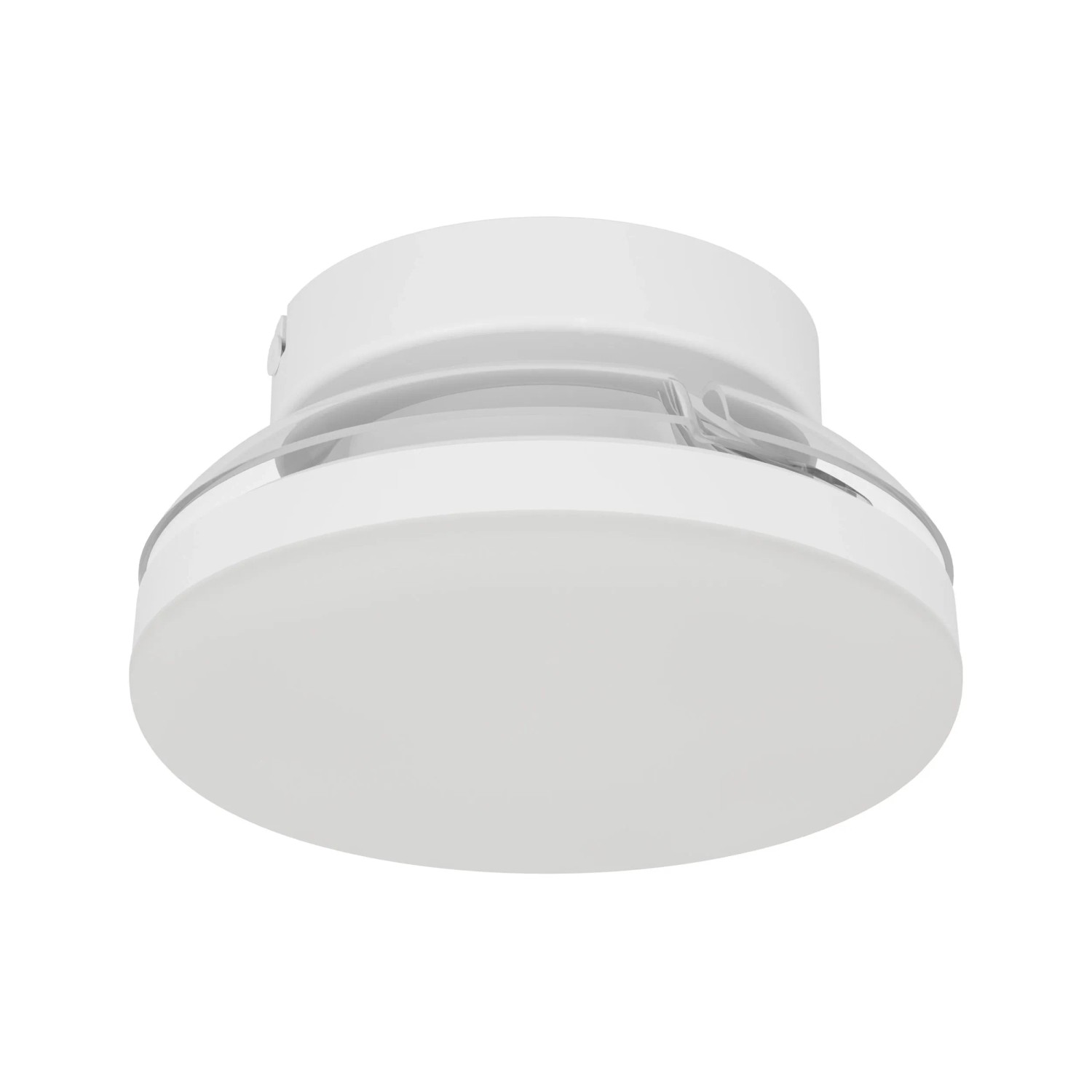 Eglo LED-Deckenventilator Hovley Ø 41 cm x 12 cm Weiß