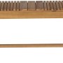 Siena Garden Tennisbank Falun, 2-Sitzer Gartenbank aus Akazienholz, beige, 120 cm breit.