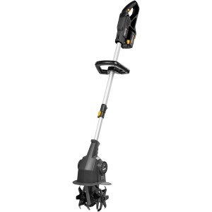 Texas 20V Akku-Bodenhacke für Garten und Beet, leicht und kompakt.