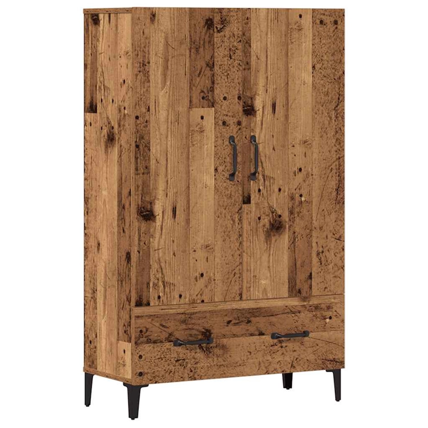 vidaXL Highboard Altholz-Optik 70x31x115 cm Holzwerkstoff 856924 günstig online kaufen