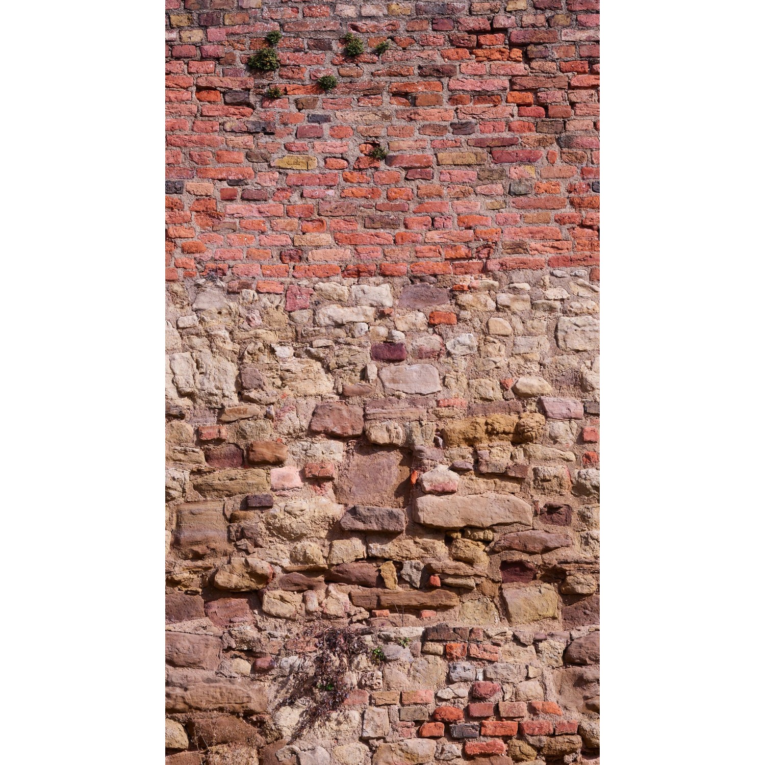 Livingwalls Fototapete Stein-Optik Rot Braun und Beige 159 x 280 cm AS-3924 günstig online kaufen