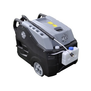 FM-SOLAR Hochdruckreiniger, Heißwasser-Dampfstrahler mit Dieselheizung, mobil.