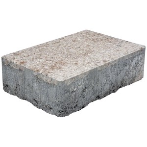 EHL Pflasterstein SlimStone, 12x18x5 cm, Muschelkalk. Rechteckiger Pflaster für Garten und Terrasse.