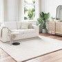 vidaXL Kunstfell Hasen Teppich Olite Creme 200 x 200 cm Polyester 42021665_2