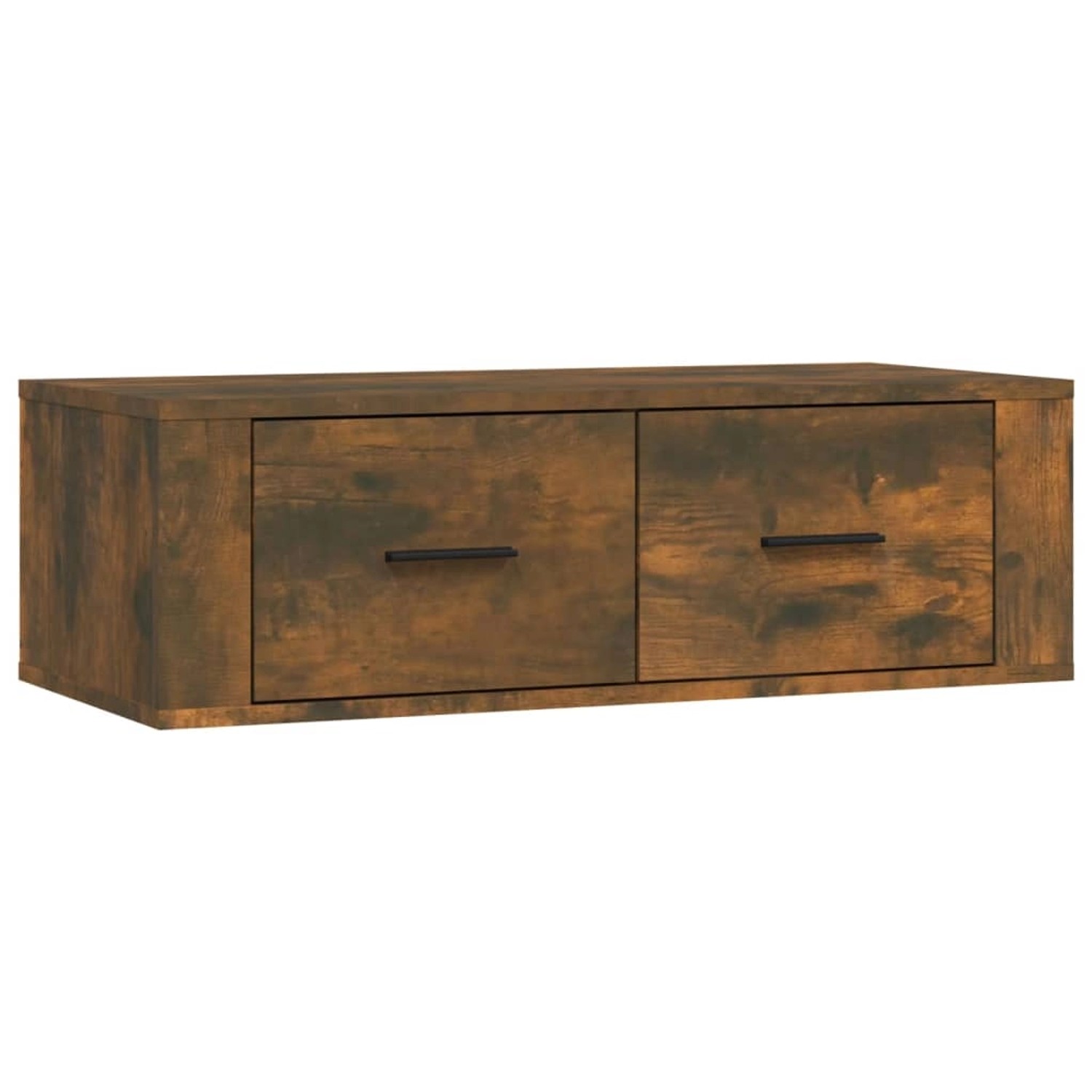 vidaXL TV-Wandschrank Räuchereiche 80x36x25 cm Holzwerkstoff 816837