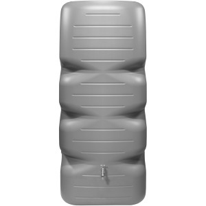 Garantia Gartentank Cubus 1000 l in Betongrau, Regentonne mit Zapfhahn.