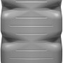 Garantia Gartentank Cubus 1000 l in Betongrau, Regentonne mit Zapfhahn.