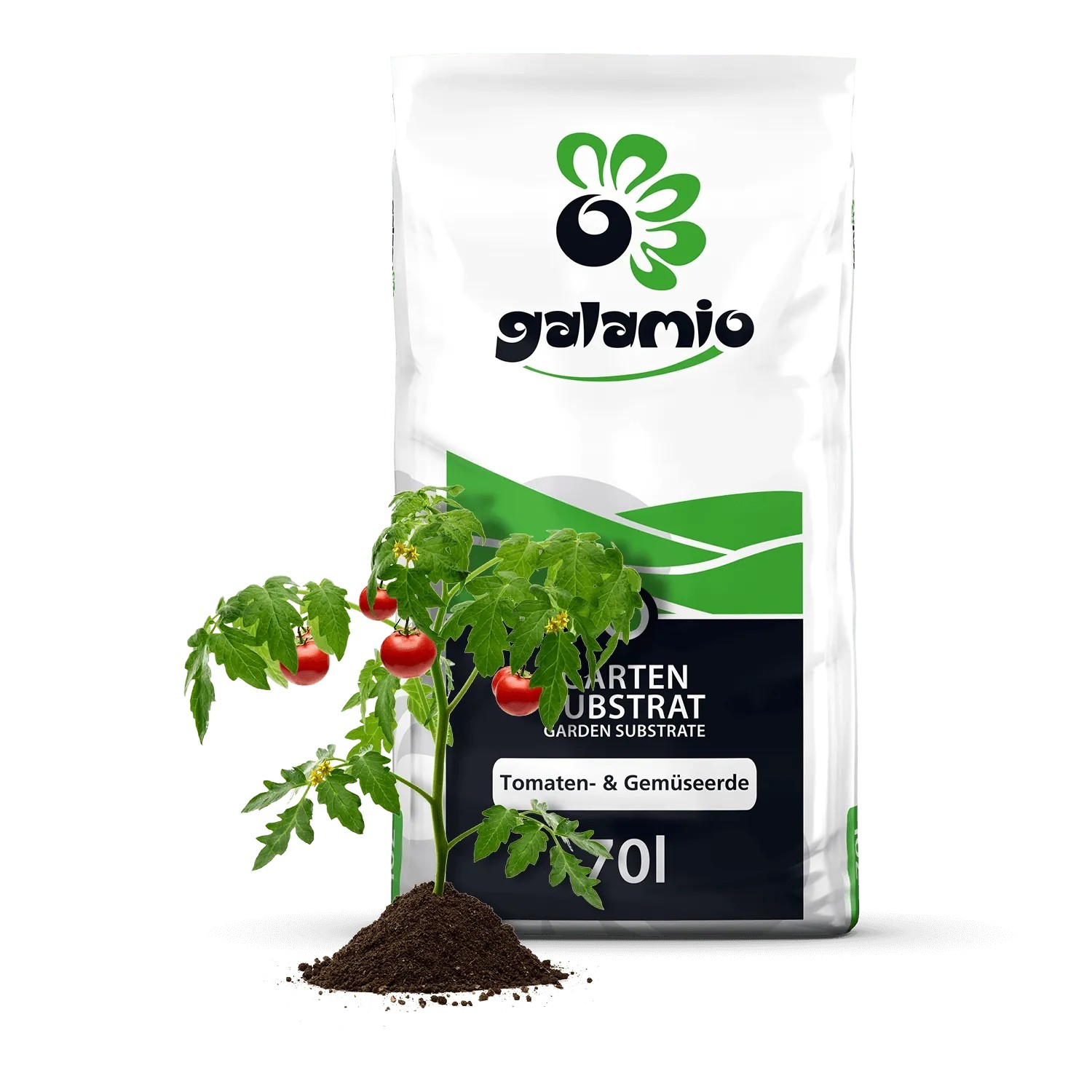 Galamio Tomaten- & Gemüseerde 70l