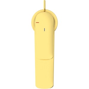 Ideal Standard Waschtischarmatur Connect Air Slim, BlueStart, gebürstetes Gold.