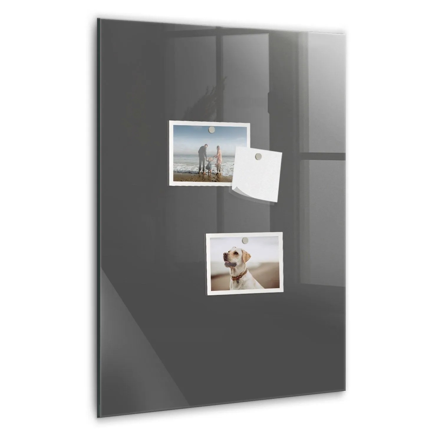 Tulup Magnettafel Aus Glas Grau 40x60 cm Whiteboard Magnetisch Glas Weißer günstig online kaufen