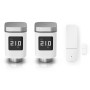 Bosch Smart Home Erweiterungsset Heizen: 2 Thermostate, 1 Fensterkontakt für smarte Hausautomation.