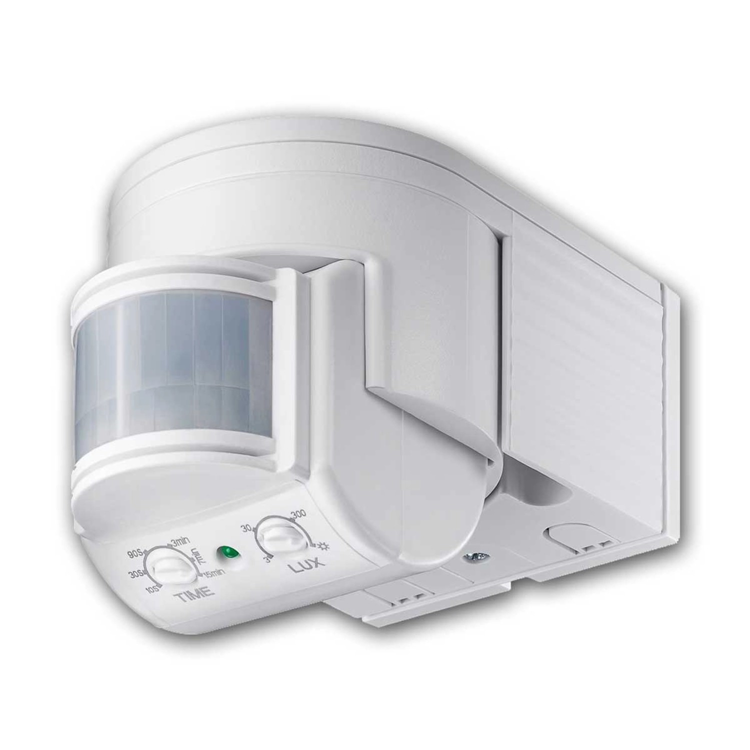 Goobay Wand-Bewegungsmelder 180 Grad LED Geeignet Weiß günstig online kaufen