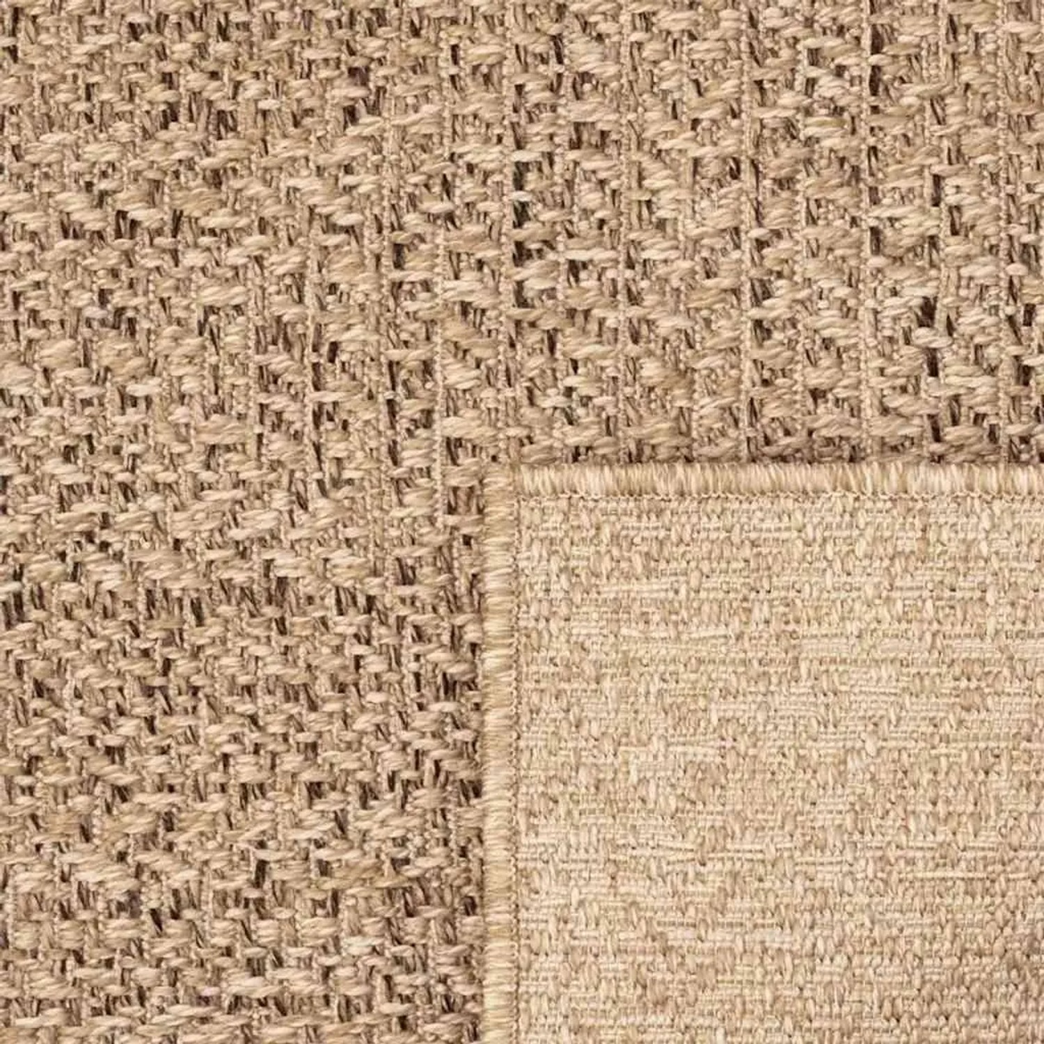 vidaXL Teppich ZIZUR 60x110 cm Jute-Optik Indoor und Outdoor 4006150_7