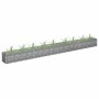 Furnicato Gabionen-hochbeet Verzinkter Stahl 360×30×30 Cm