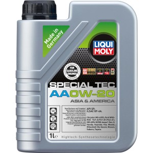 Liqui Moly Special Tec AA 0W-20 Motoröl, 1 Liter Gebinde für PKW.