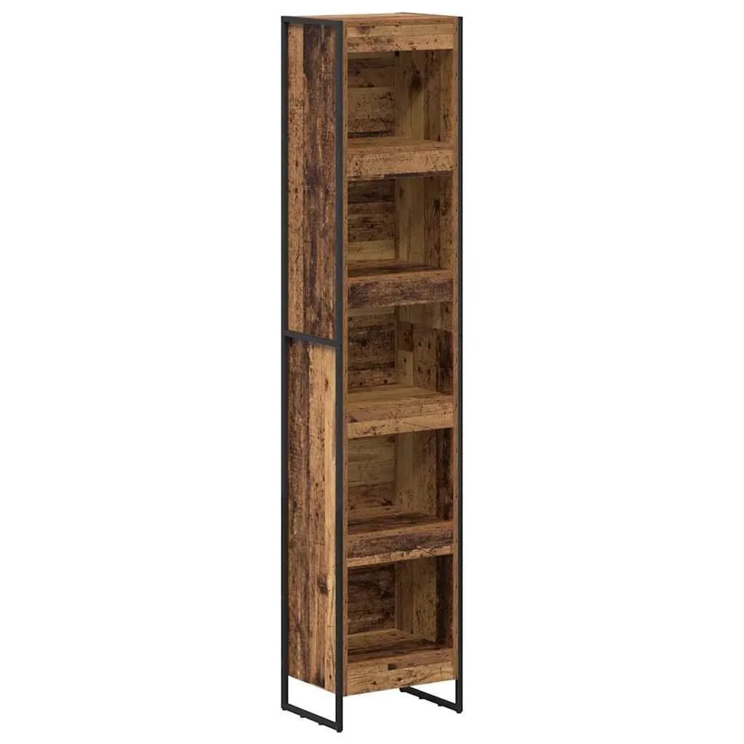 vidaXL Bücherregal Altholz 80 x 30 x 155 cm Holzwerkstoff 886382 günstig online kaufen