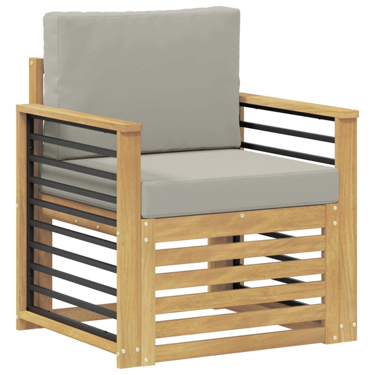 vidaXL Outdoor-Sofagarnitur Polyester Weiß 3439108