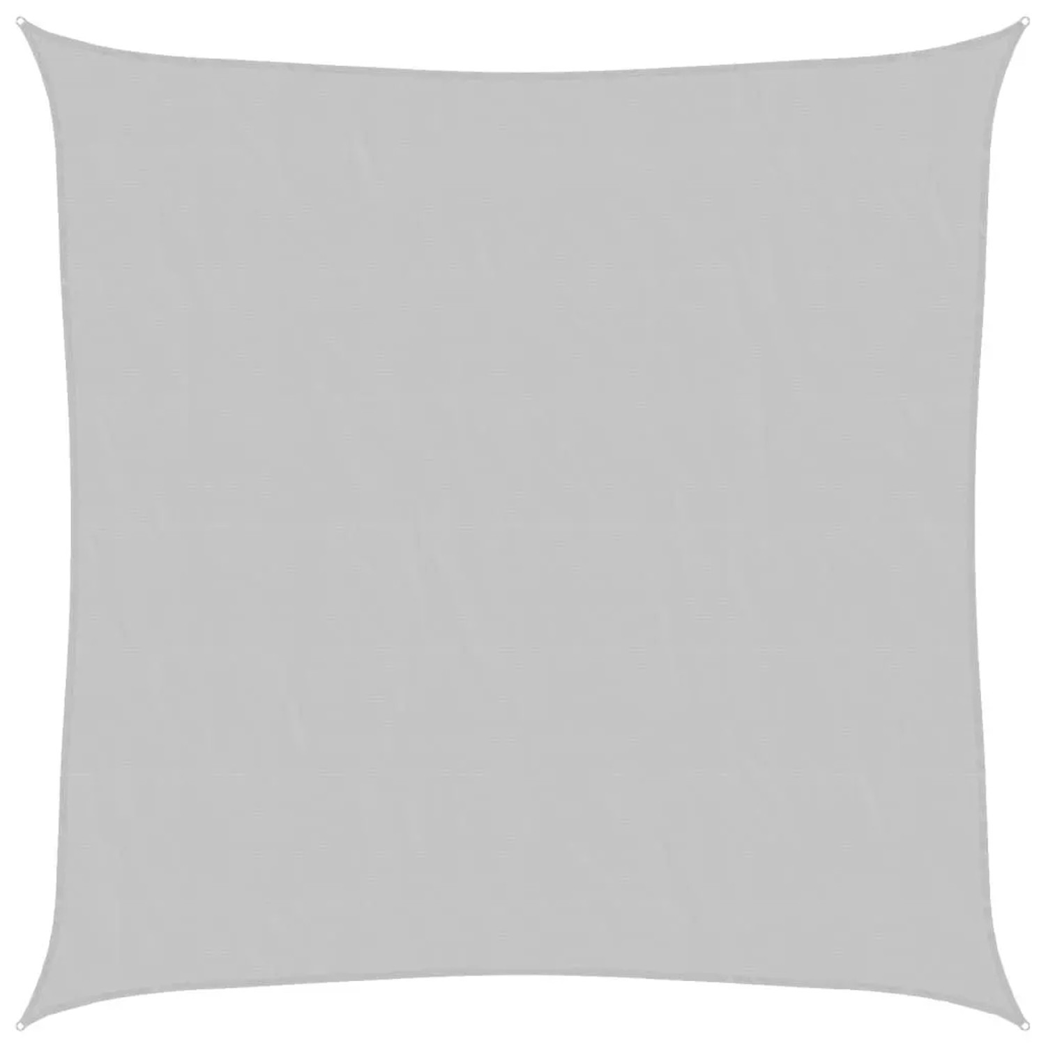 vidaXL Sonnensegel Hellgrau 3x3 m 100% Polyester Oxford 4000401 günstig online kaufen