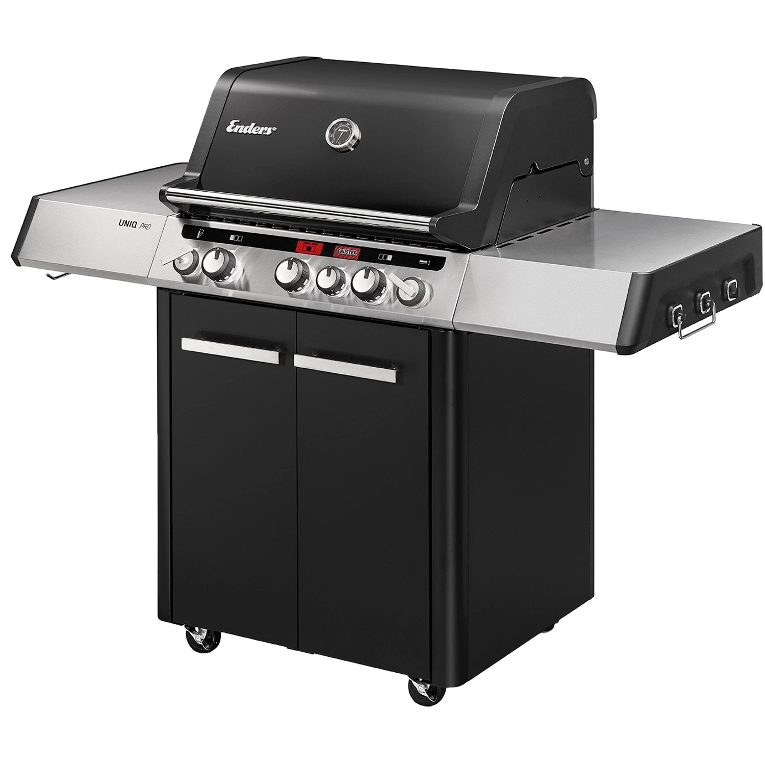 Enders Gasgrill Uniq Pro 3 I Cruster 120 cm x 147 cm Schwarz-Edelstahl