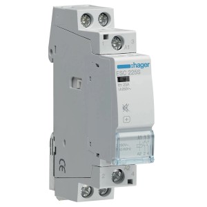 Hager Installationsschütz, 2-polig, 25A, für Leitungsschutz – Schütz für den Schaltschrank.