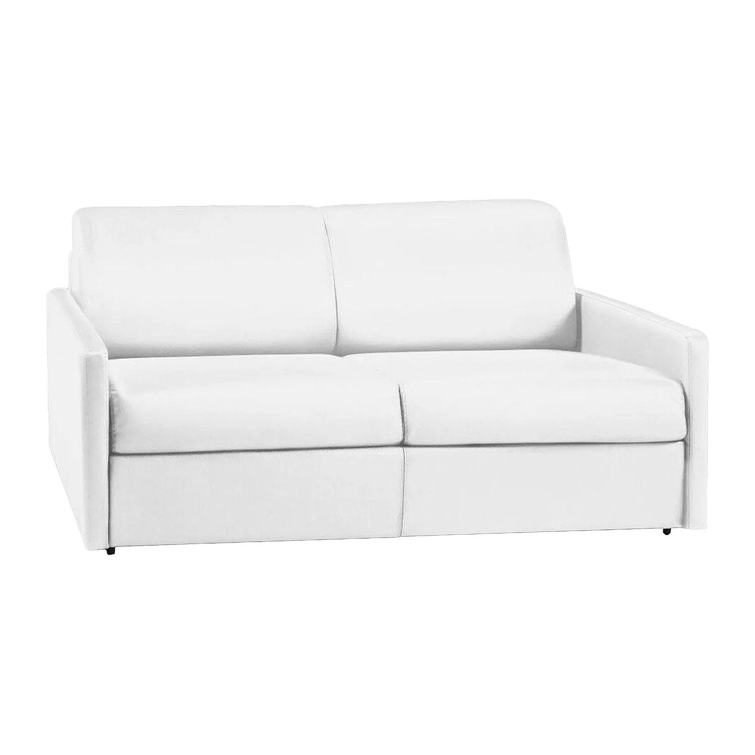 Vente-unique Schlafsofa Calife Weiß 170 cm