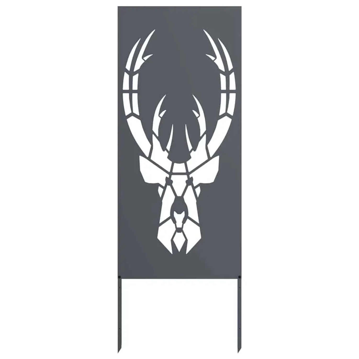 vidaXL Garten Sichtschutz-Leinwand Tiermuster Anthrazit 50 x 140 cm 876331