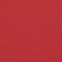 Rotes vidaXL Rückenkissen aus Stoff. Nahaufnahme der Webstruktur des Materials für Kissen & Kissenbezüge.