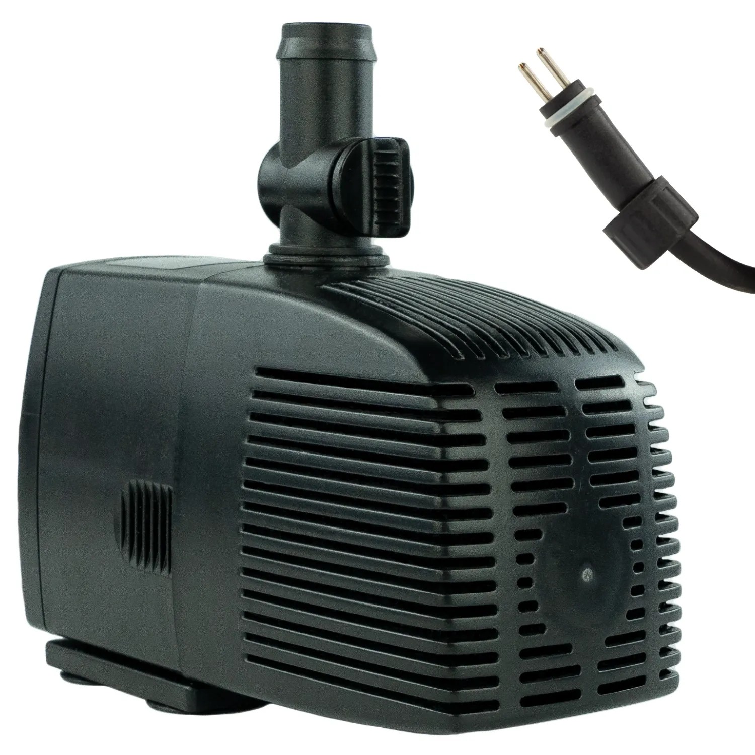 Kerry Electronics Teichpumpe-Ersatz 12 V 1.500,/h 25 W 10 m Kabel 2,5 m Förderhöhe Leise  Aquariumpumpe & Springbrunnen-Pumpe