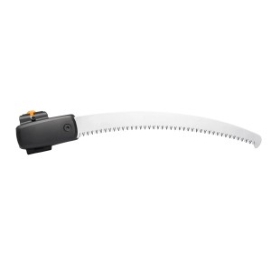 Fiskars Baumsägen-Aufsatz für Schneidgiraffen UPX82/86, Gartensäge mit gebogener Klinge.