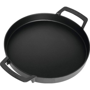 Enders® Guss-Pfanne Switch Grid, Grillpfanne aus emailliertem Gusseisen mit hohem Rand und zwei Griffen.