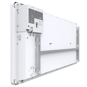 Bosch Konvektor HC 4000-25, 2500W, weiße elektrische Heizung mit Wandhalterung.