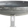 Buschbeck Feuerschale Eisen, 100 cm Durchmesser, mit drei Füßen und seitlichen Griffen.