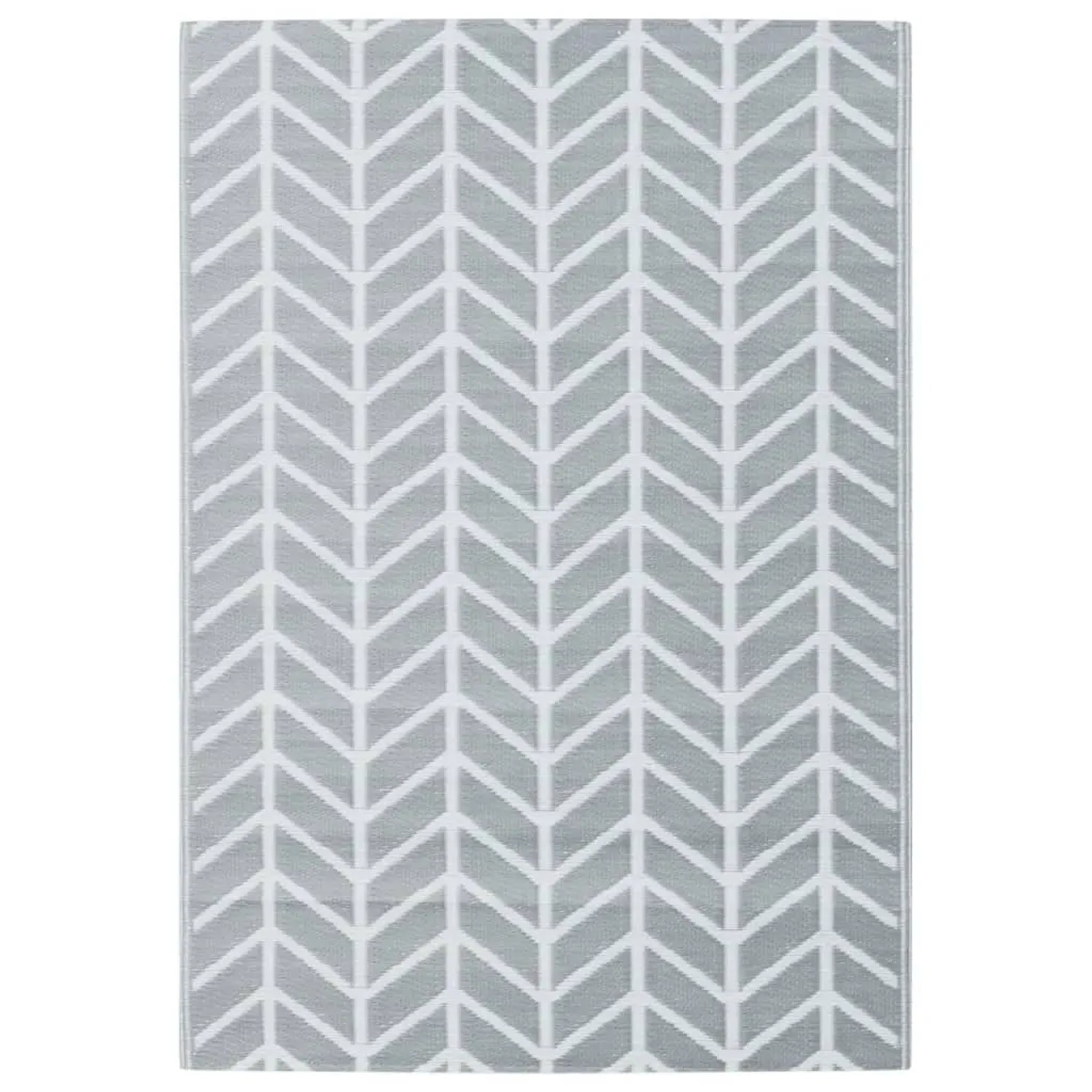 vidaXL Outdoor-Teppich ARAKIL Grau 160x230 cm PP 368543