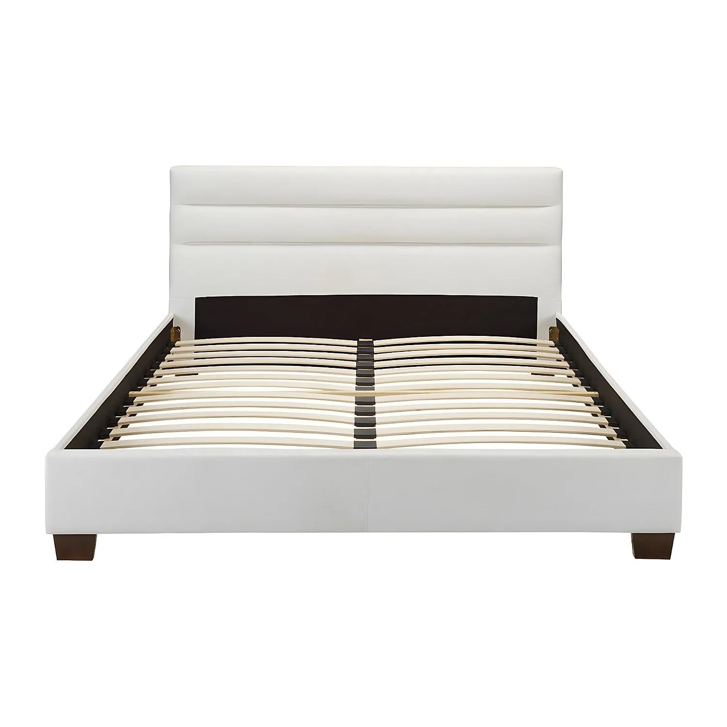 Vente-unique Bettrahmen Faustin Weiß 185 cm