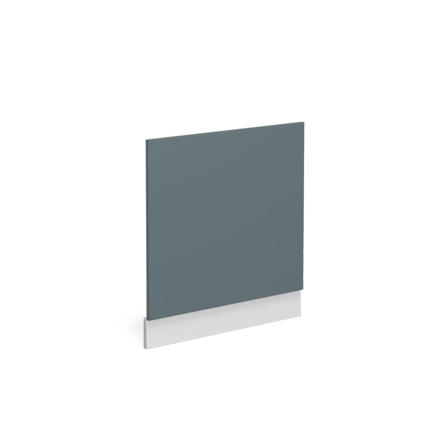 Vicco Frontblende R-Line Geschirrspüler Fronttür Blau-Grau Weiß 60 cm ohne Arbeitsplatte