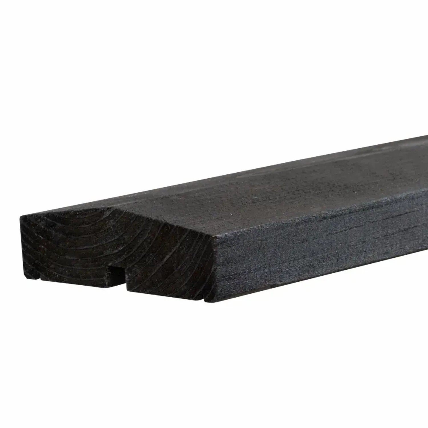 Mülltonnenverkleidung Plank Nadelholz Schwarz 294 cm x 97 cm x 108 cm