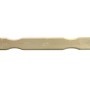 Naturbelassenes Balkonbrett aus Fichte, 840x90x18 mm, für Balkon- und Zaunverkleidung.