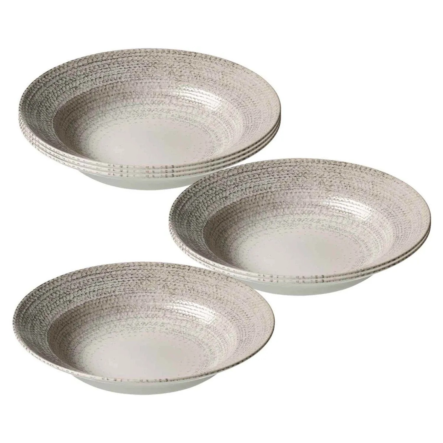 Ritzenhoff & Breker Rimini Pastateller 29 cm Stone 6er Set