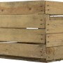 Holz-Allzweckkiste Vintage Kiefer, 30x40x50 cm, ideal zur Aufbewahrung im Haus & Garten.